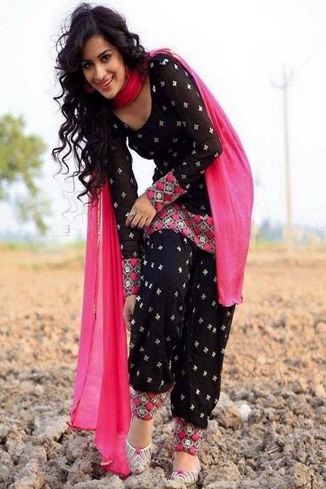 black Color Embroidery Work Hit Desgins Salwar Suits Online