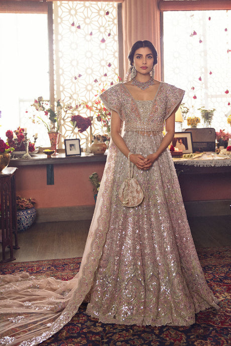 Beautiful Designer Party Wear Sequin Bollywood Gown