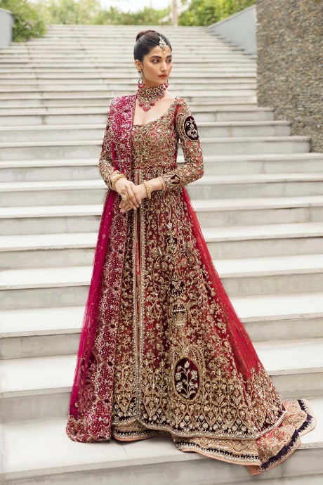 Pure Cotton Silk Heavy Jardosi Work Designer Fancy Gown
