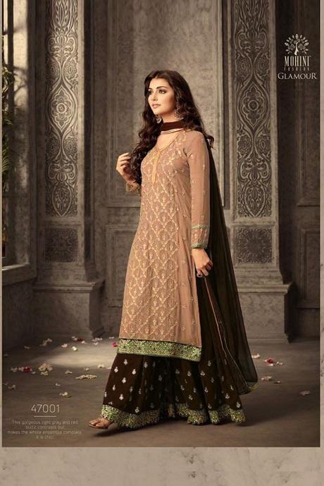 Peach Color Admirable Designer Heavy Work Salwar Sarara Set