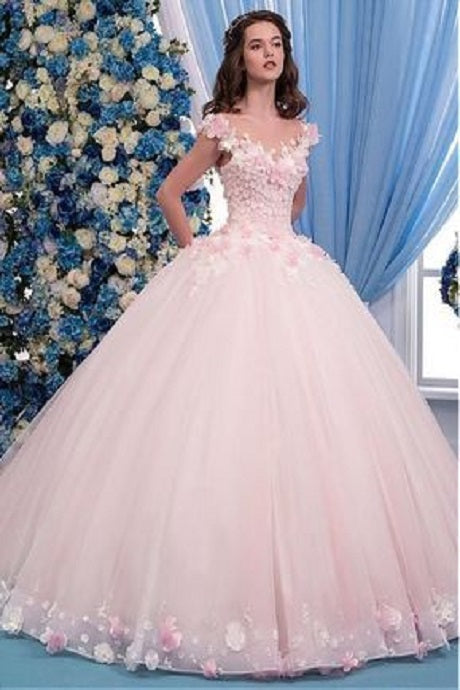 Pure Georgette Floral Printed Latest Pink Designer Gown