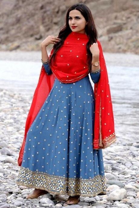 Sky blue Color Heavy Embroidery Work Salwar Suits