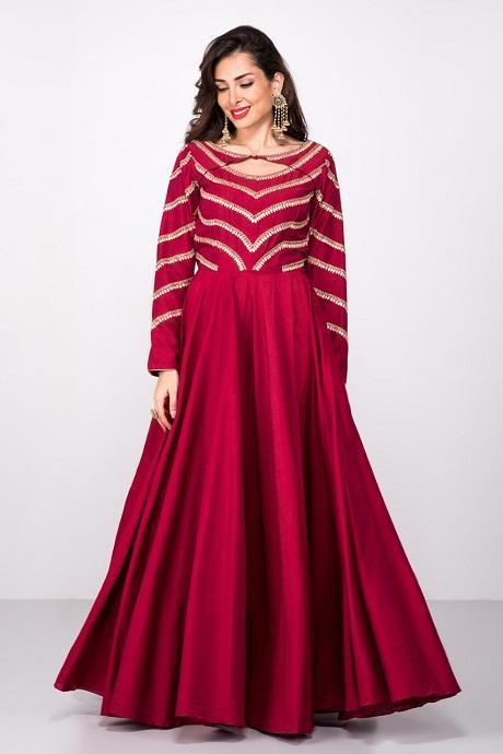 Pink Color Designer Embroidered Salwar Ladies