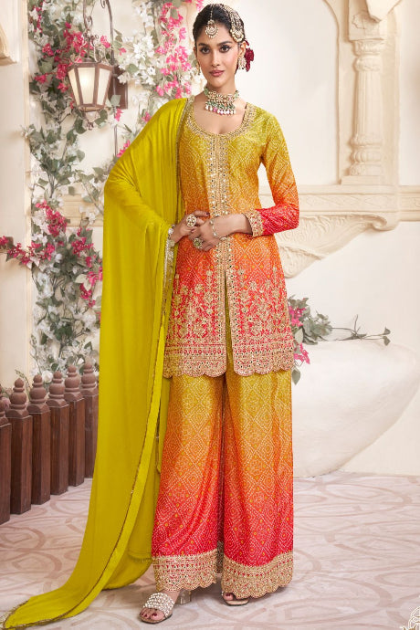 Designer Mirror Work Hit Demanded Gown