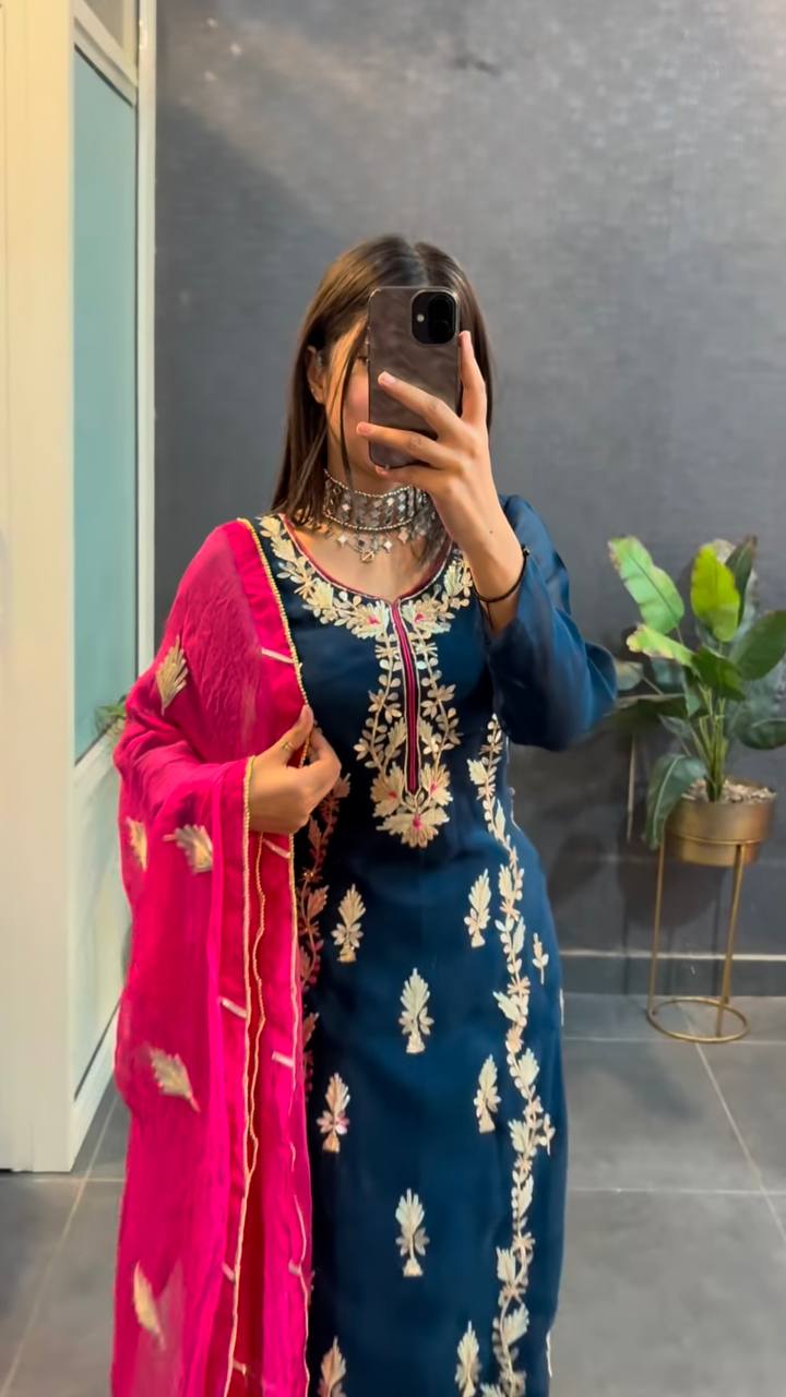 Designer Soft Rayon Anarkali Salwar kameez In Lowest Price