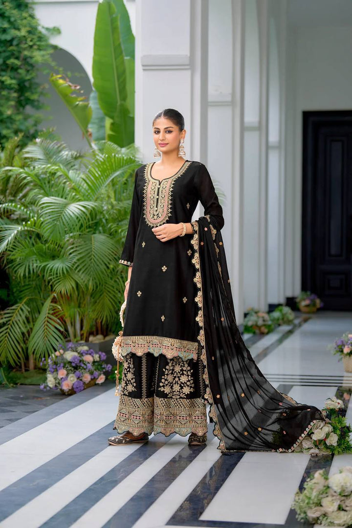 Pure Georgette Embroidery Hand Work Latest Designer Salwar