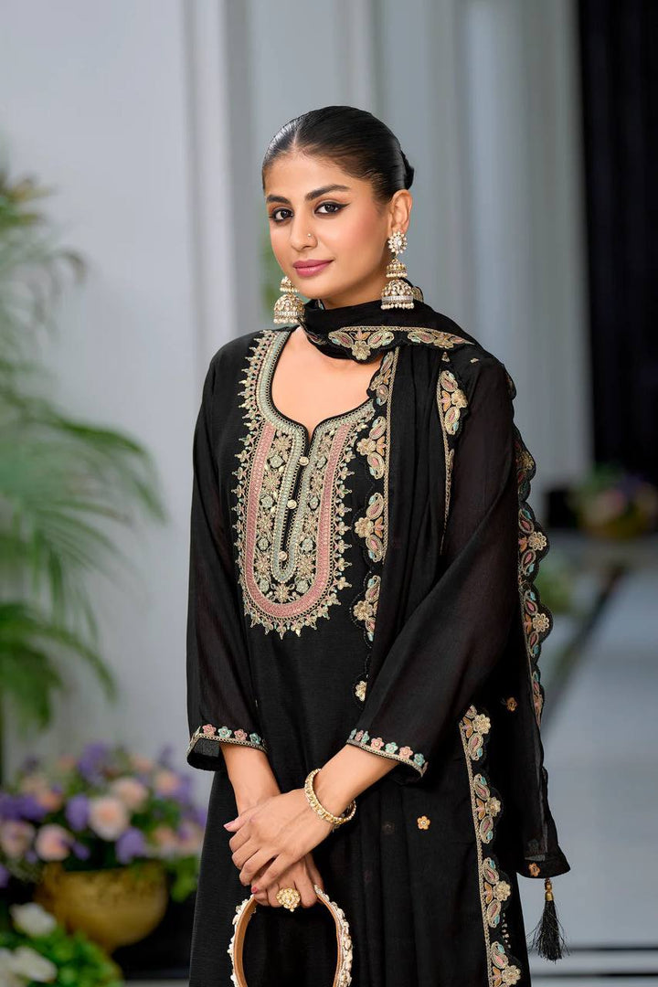 Pure Georgette Embroidery Hand Work Latest Designer Salwar