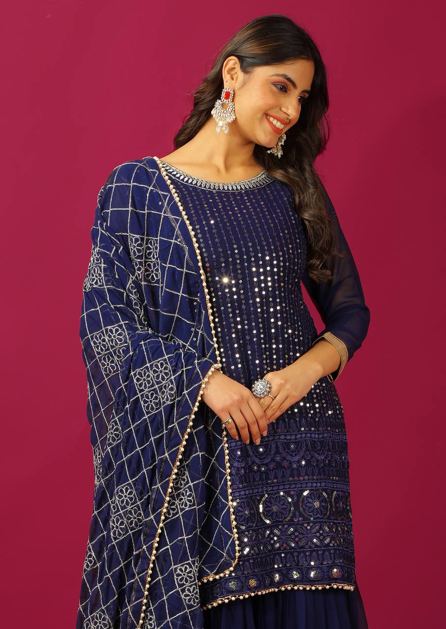 Fashionable Pure Cotton Silk Printed Regular Wear Salwar Kameez