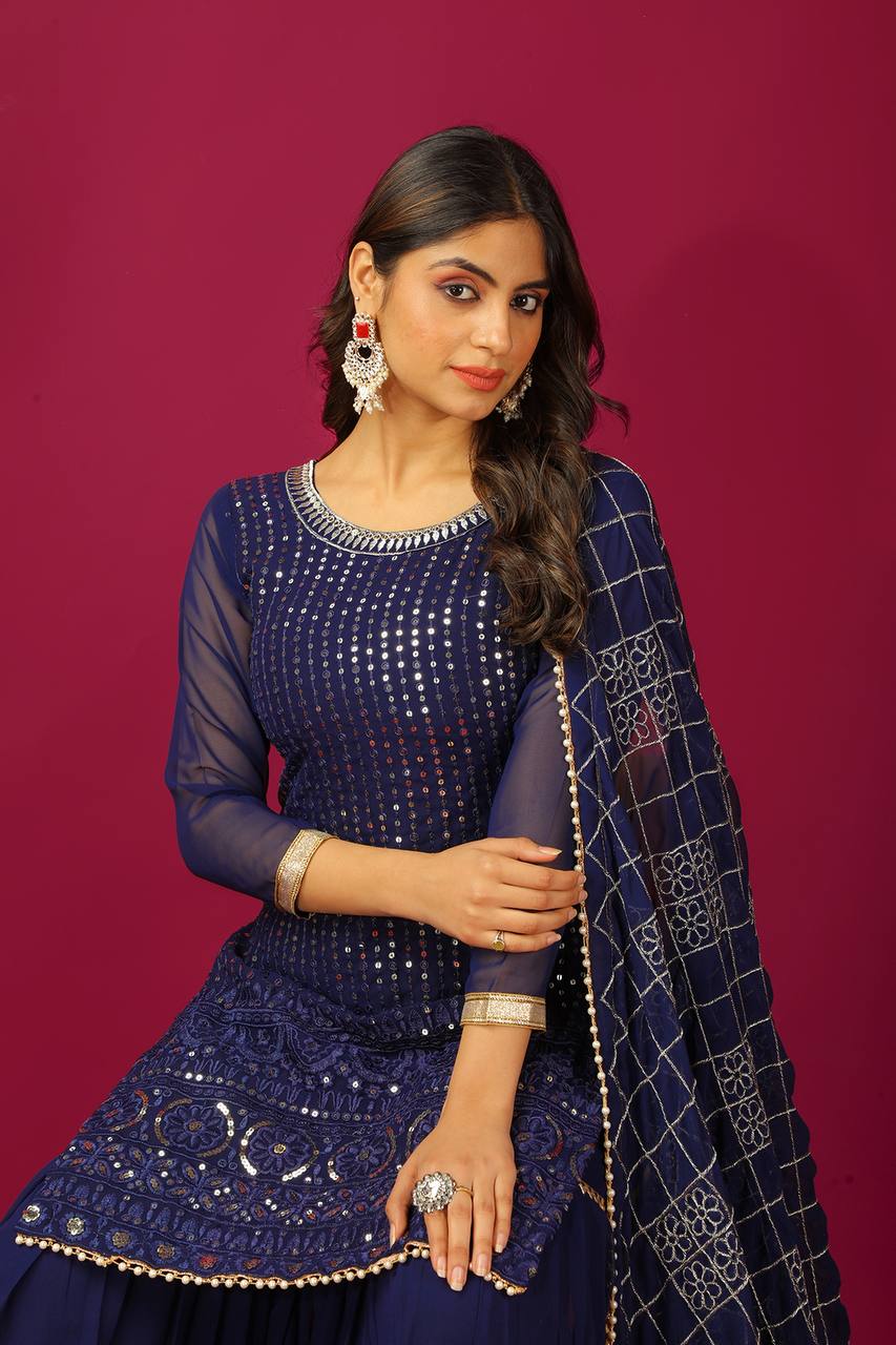Fashionable Pure Cotton Silk Printed Regular Wear Salwar Kameez