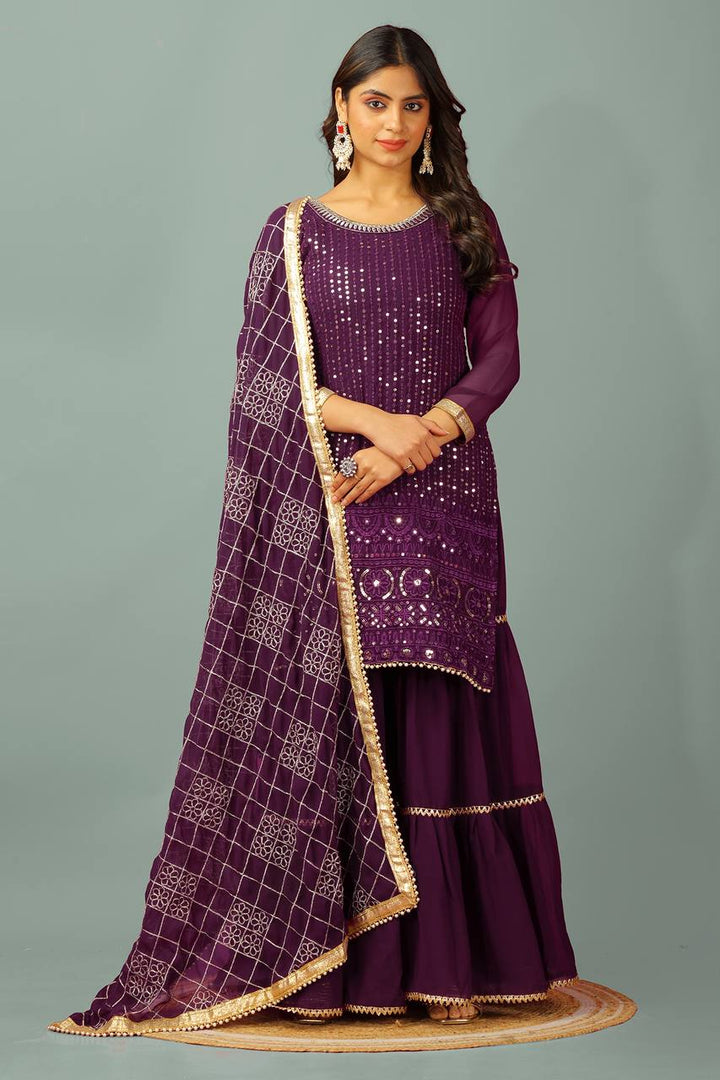 Fashionable Pure Cotton Silk Printed Party Wear Salwar Kameez