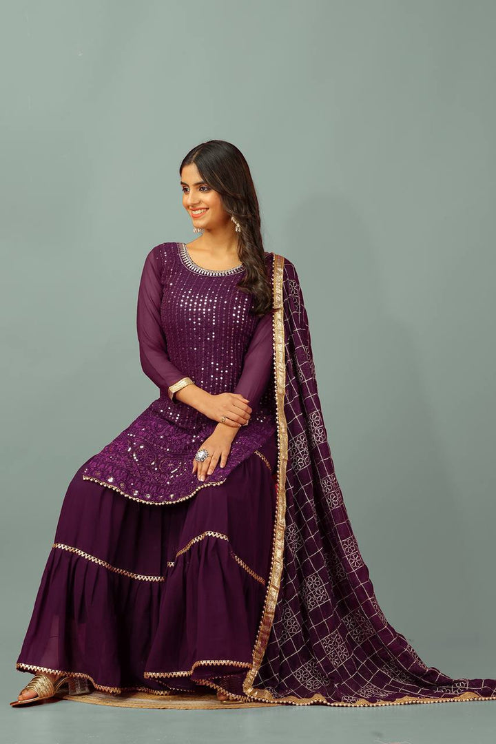 Fashionable Pure Cotton Silk Printed Party Wear Salwar Kameez