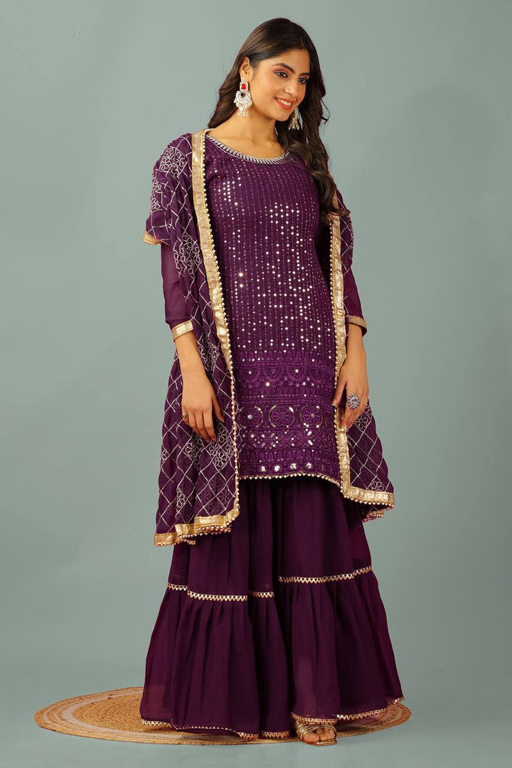 Fashionable Pure Cotton Silk Printed Party Wear Salwar Kameez