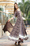 Multi Color Stylish Attractive Designer Gotta Patti Work Two Tone Gown