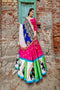 multi color Beautiful Goden Work And Heavy Embroidery Work Lehenga Choli For Bride