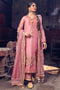 Pink Color Fancy Embroidery Work Suit With Cotton Dupatta