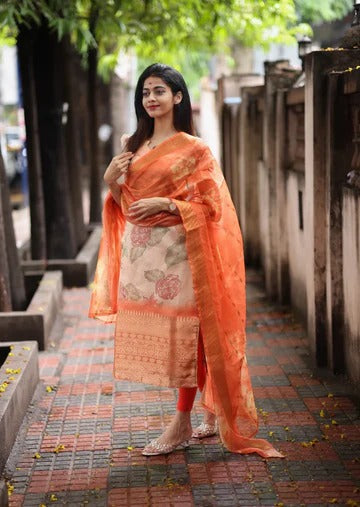 Mari Glow Top & Dupatta Set