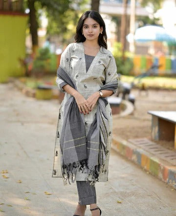 Style With Our Handwoven South Cotton Suit