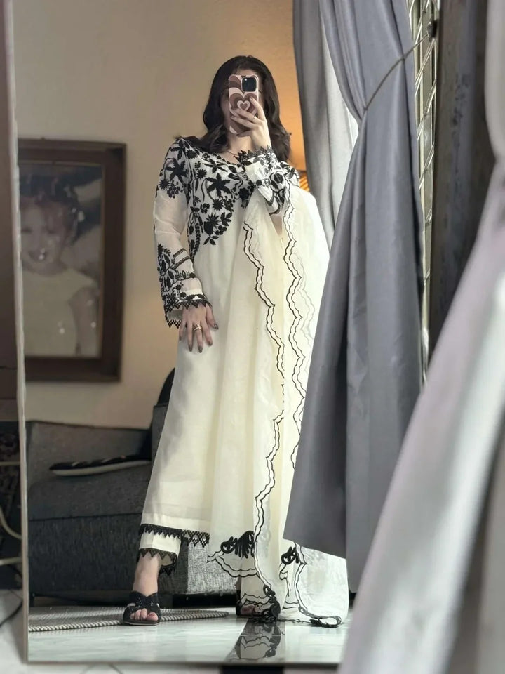 Pure cotton lama Timeless Elegence 3pc