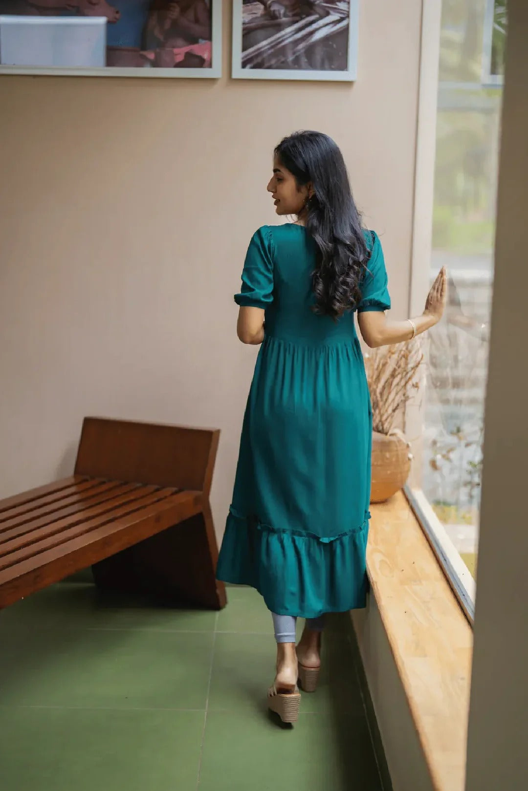 Elegant And Flowy This Umbrella Dress