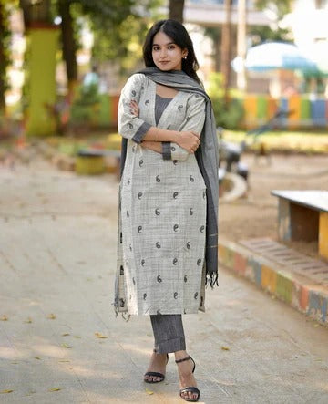 Style With Our Handwoven South Cotton Suit