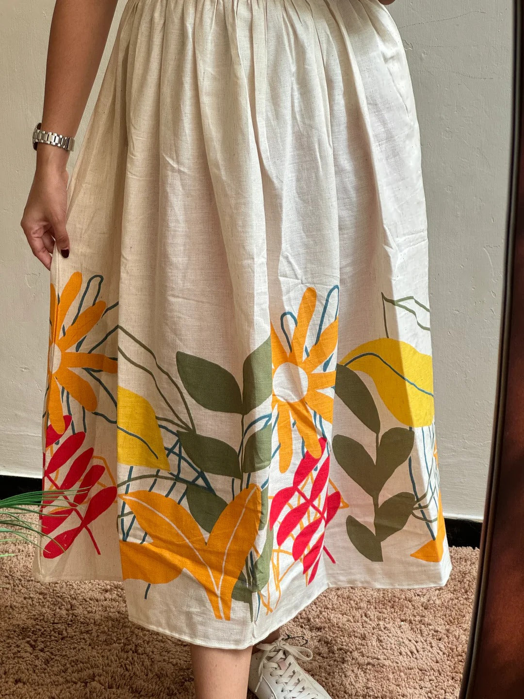 Picsa Beautiful Cotton Flex With Unique Floral