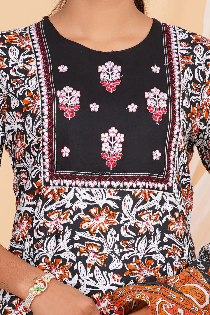 Dusk Garden Viscose Rayon Set