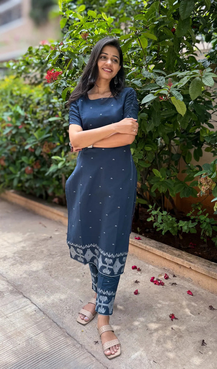 Midnight Elora Kurta Set