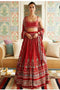 Light Red Color Georgette Lehenga Choli Design