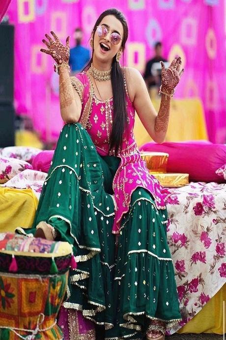 Latest Lunched multi color Soft Net Designer Lehenga For Girls