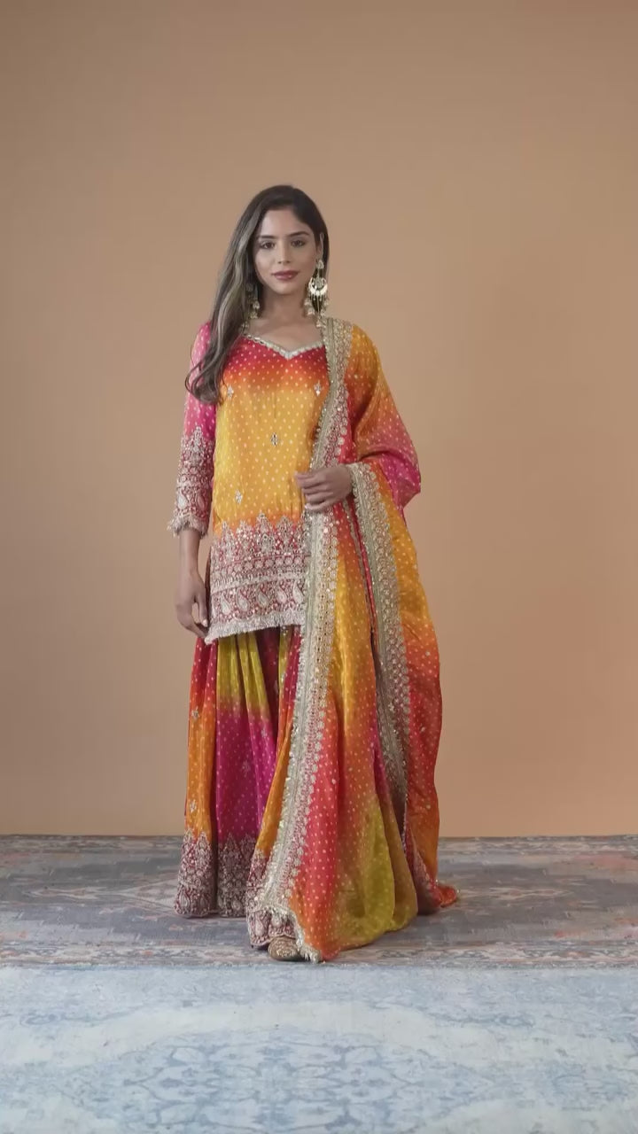 multi Color Fancy Kurti Embroidery Work Salwar Suits Design