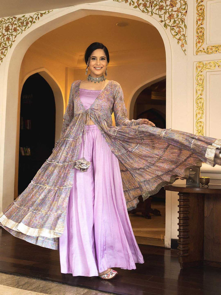 Designer Heavy pink Color Party Wear Anarkali Gown Dress