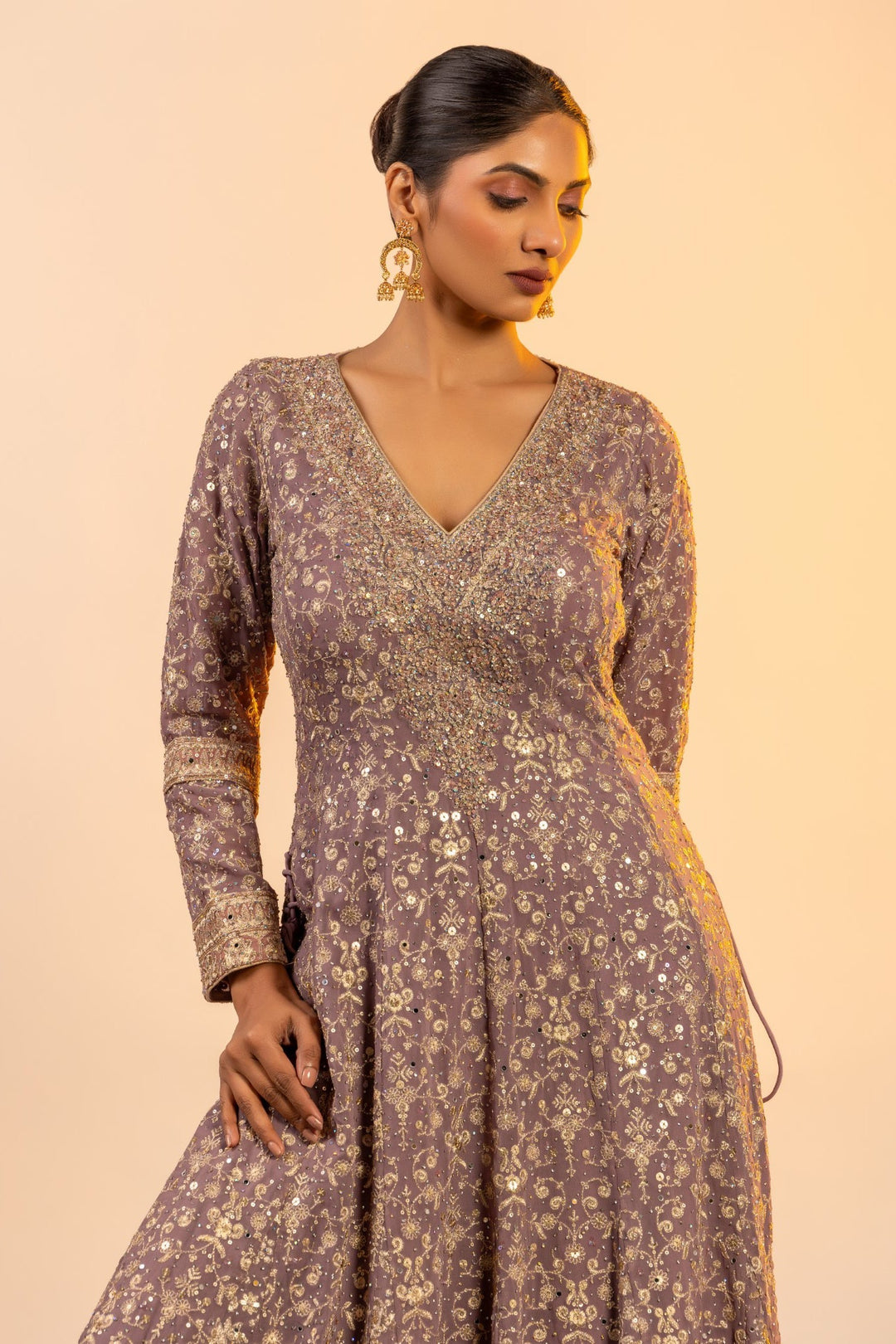 Anarkali Designer Anarkali Embroidery Work Gown For Party