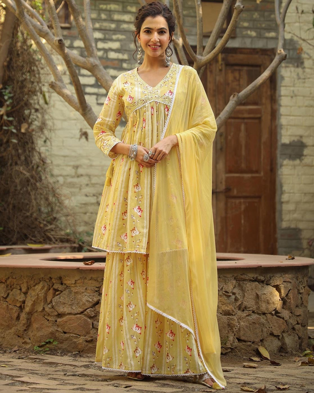 Designer Party Wear Embroidery Work Gown