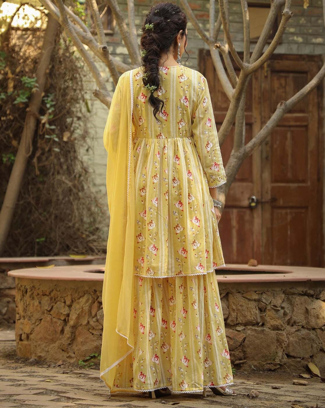 Designer Party Wear Embroidery Work Gown