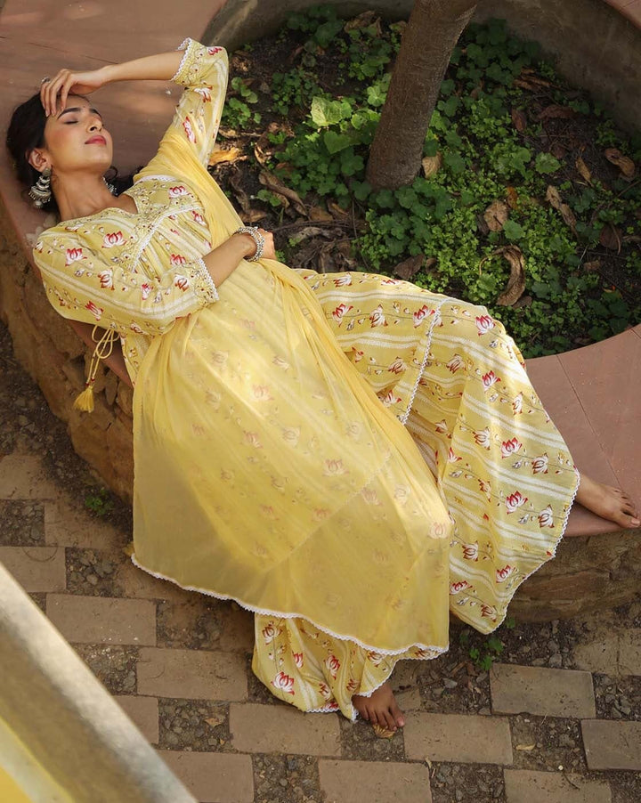 Designer Party Wear Embroidery Work Gown