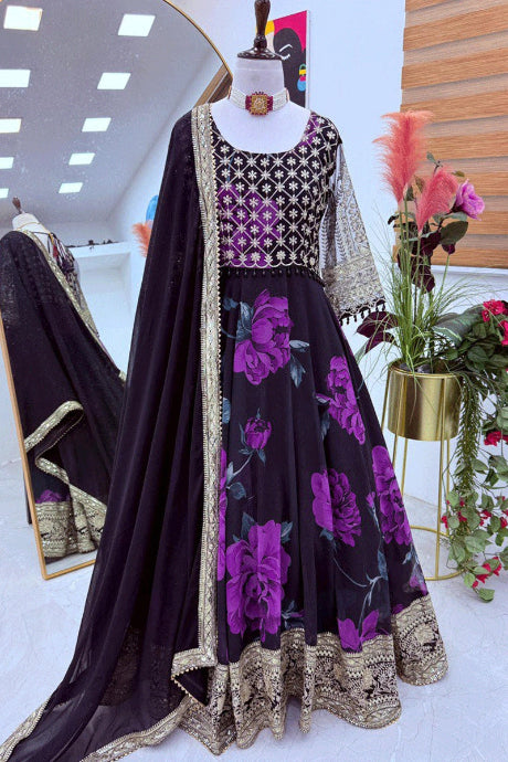 Mirror Dress Online Gown For Party Wear