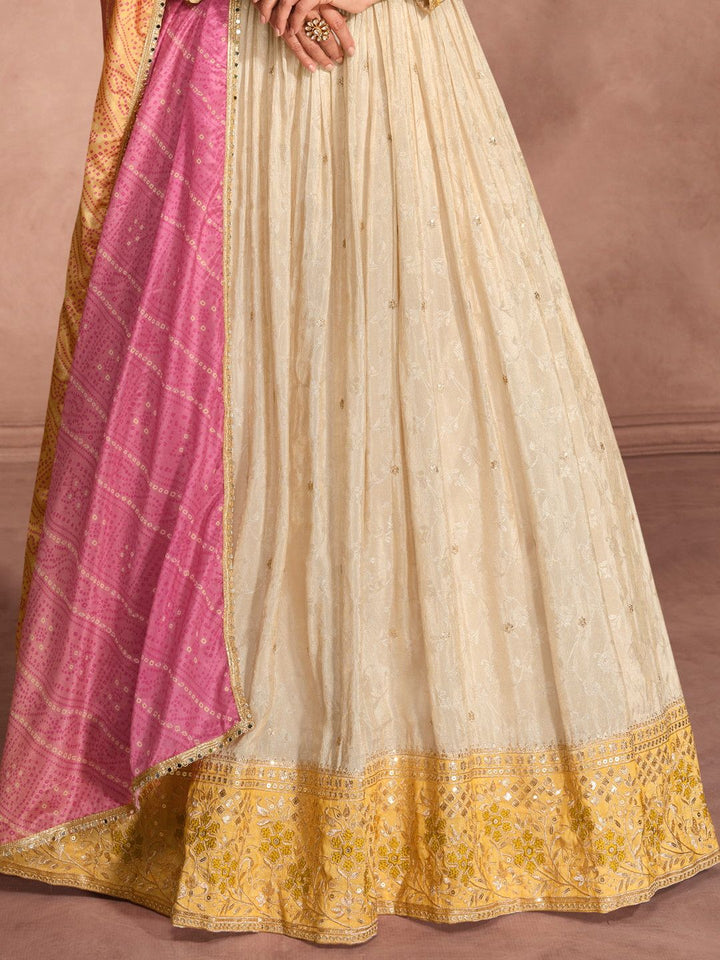 Party Wear Embroidery Work Gown Dress for girls