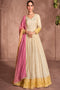 Party Wear Embroidery Work Gown Dress for girls