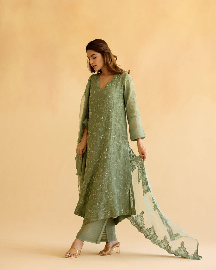 Anarkali Designer Online Embroidery Work White Gown For Party wear