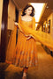Mirror Work Anarkali Designer Gown Dress