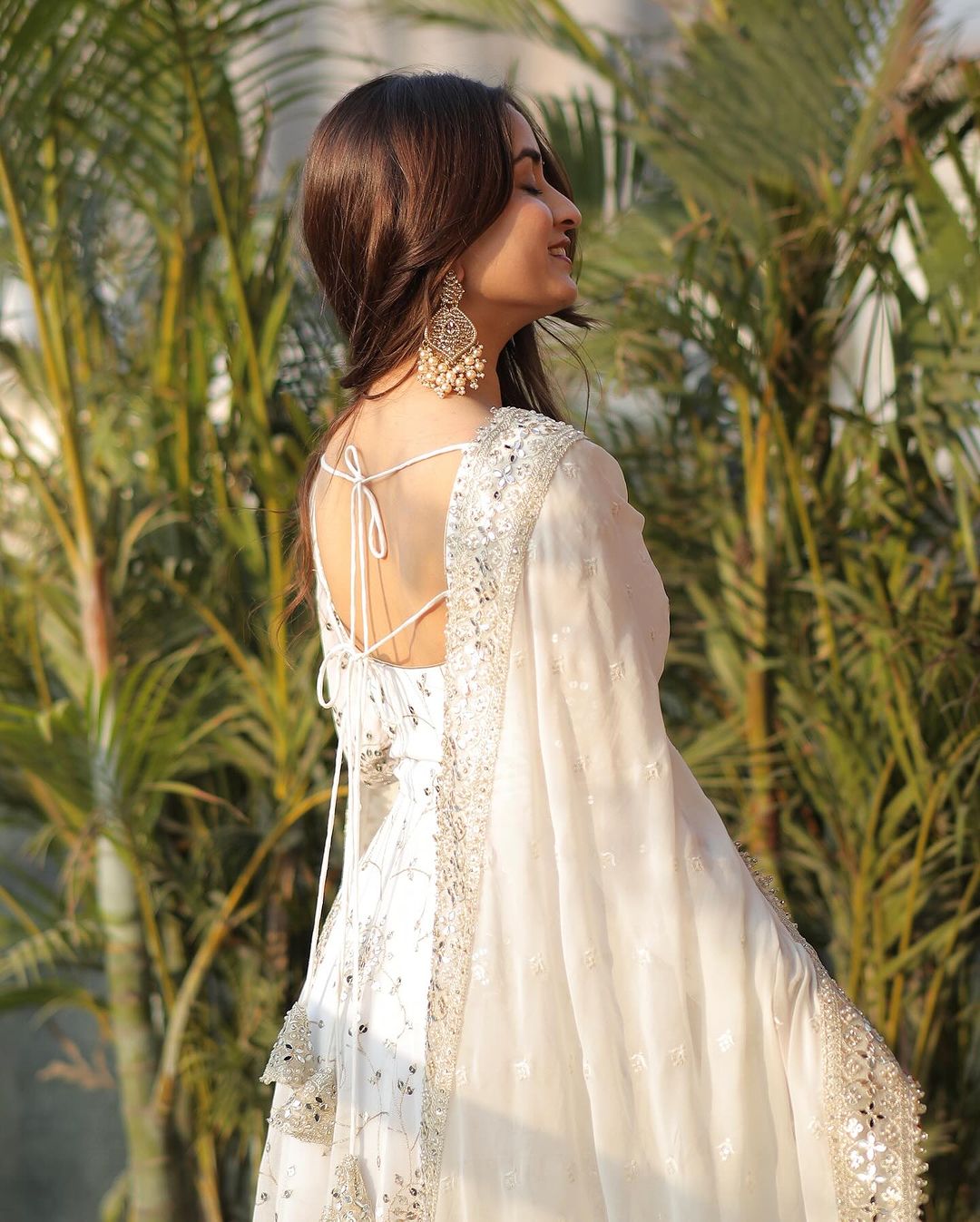 Latest Designer Gown with dupta