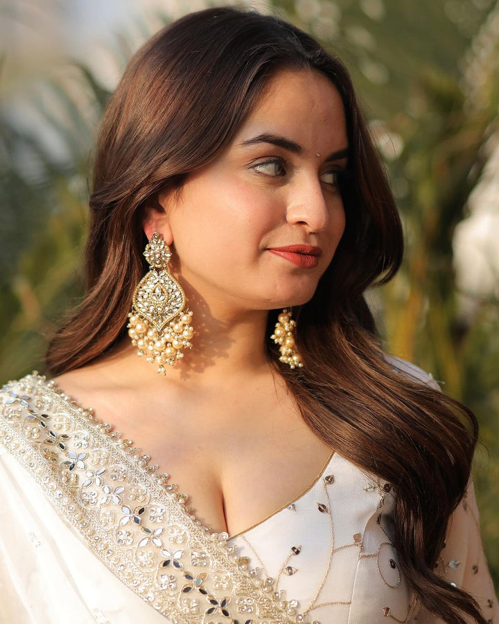 Latest Designer Gown with dupta