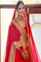 Beautiful Designer Party Wear red Lehenga For Girls
