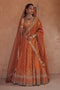 marigold yellow Designer Beautiful Jardoshi Embroidery Work Lehenga Choli Design
