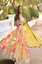 multi color Multi Paper Silk Heavy Box Pattern Trendy Lehenga 2020