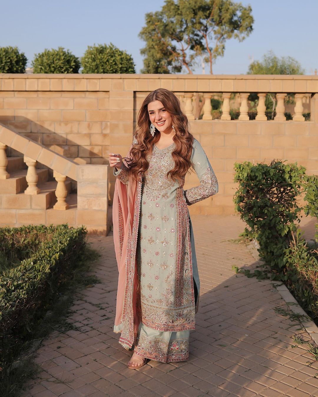 Designer Stylish Anarkali Jequard Gown Dress Designs for women