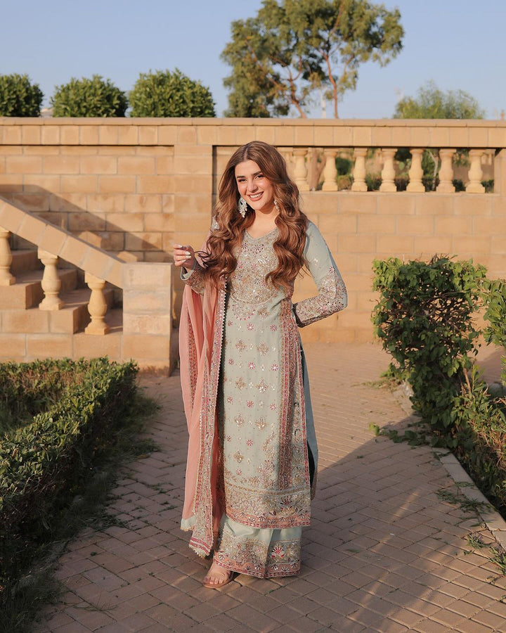 Designer Stylish Anarkali Jequard Gown Dress Designs for women