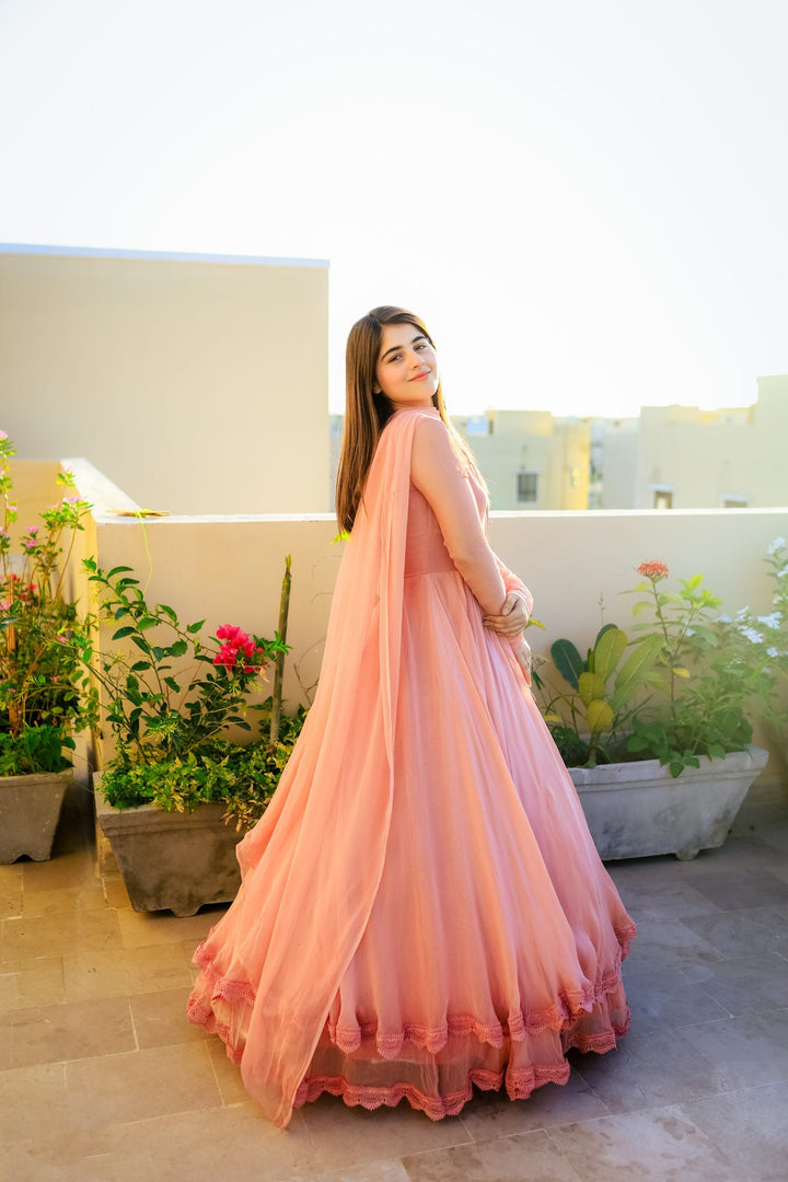 Designer Silk Online Lehenga Gown Dress Design for girls