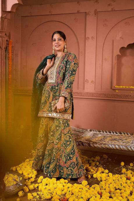Gorgette Designer Gown Dress Designs for women
