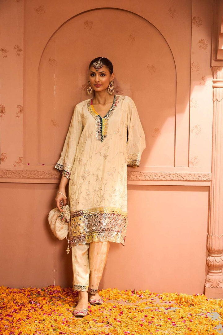 Thread Zari Work  Color Designer Gown Online for women